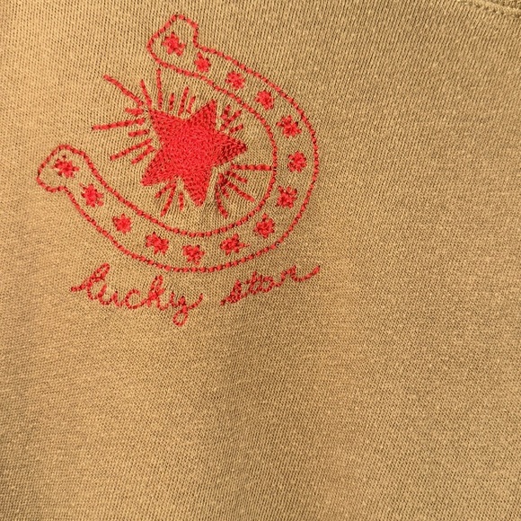 Free People WE THE FREE Horsin’ Around Embroidered Tee Shirt - Picture 8 of 9